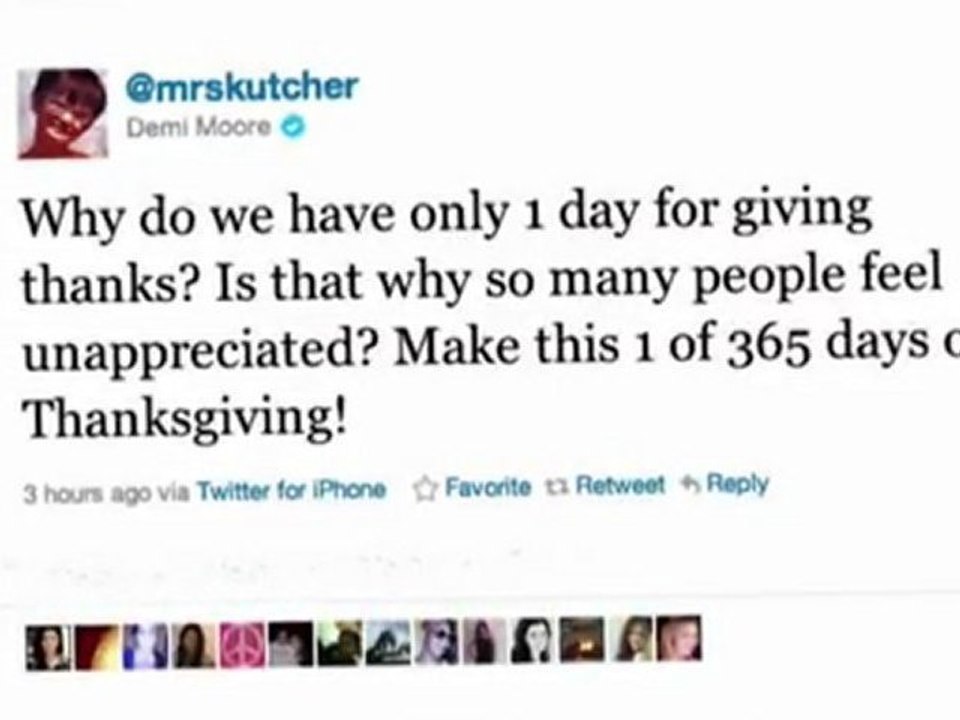 Demi's geheimnisvolle Nachricht