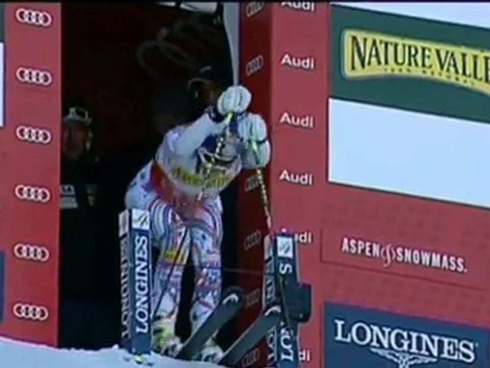 Ski alpin : Rebensburg s´impose en descente
