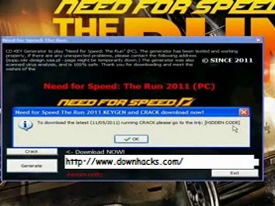 Need for Speed The Run Limited Edition 2011 Keygen