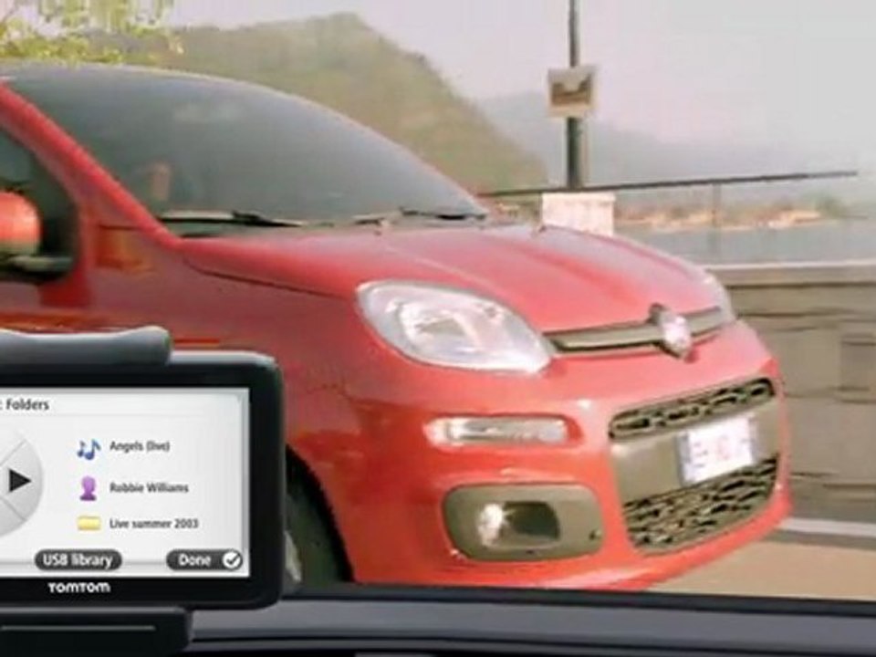 Autosital - Le système Tomtom de la Fiat Panda 3 (2011)