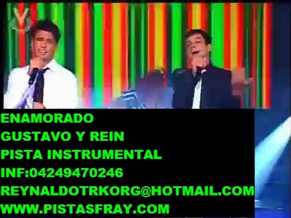 ENAMORADO GUSTAVO Y REIN PISTA INSTRUMENTAL