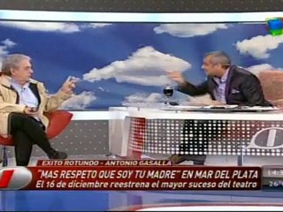 Antonio Gasalla habla sobre Tv y Mediáticos