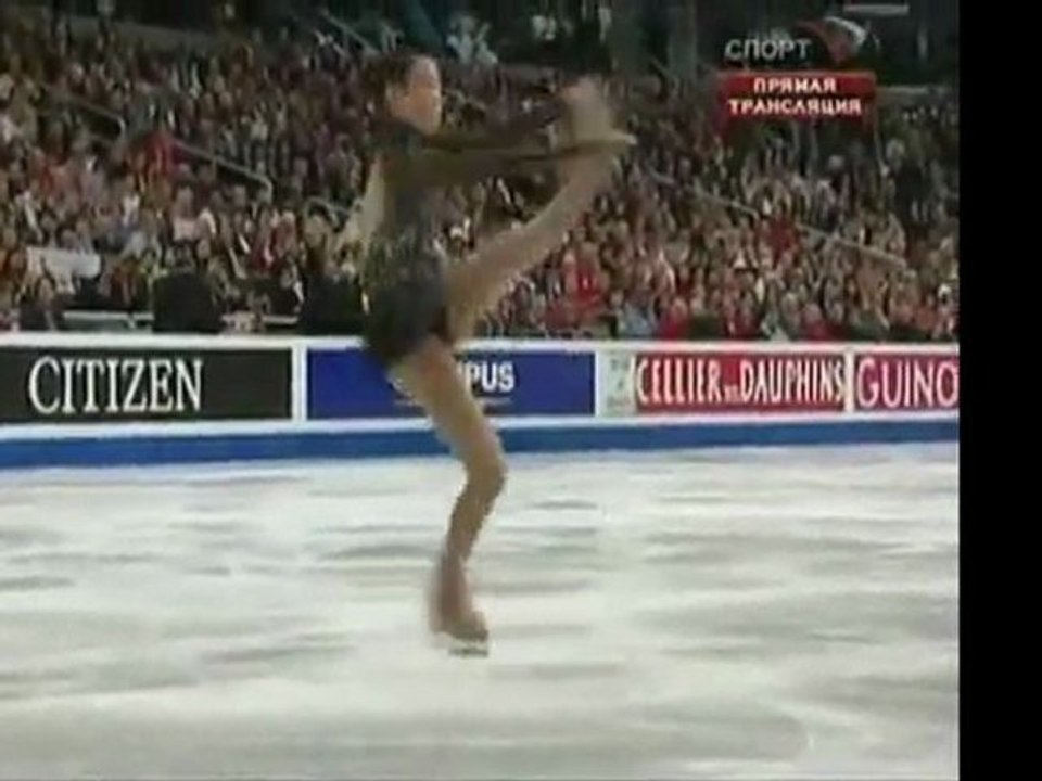 2009 월드 김연아 SP(러시아해설 한글자막) by 말라제쯔