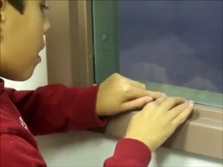 Applying Rope Caulk to Windows