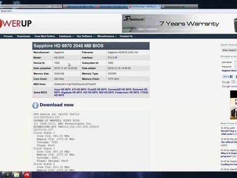 update Set-UP 2 Flash 6950-6970