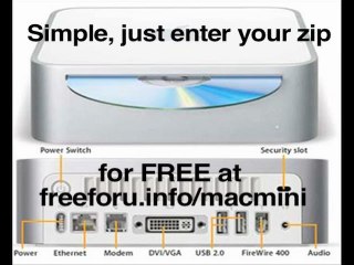 Mac Mini 120GB - FREE? Easy...