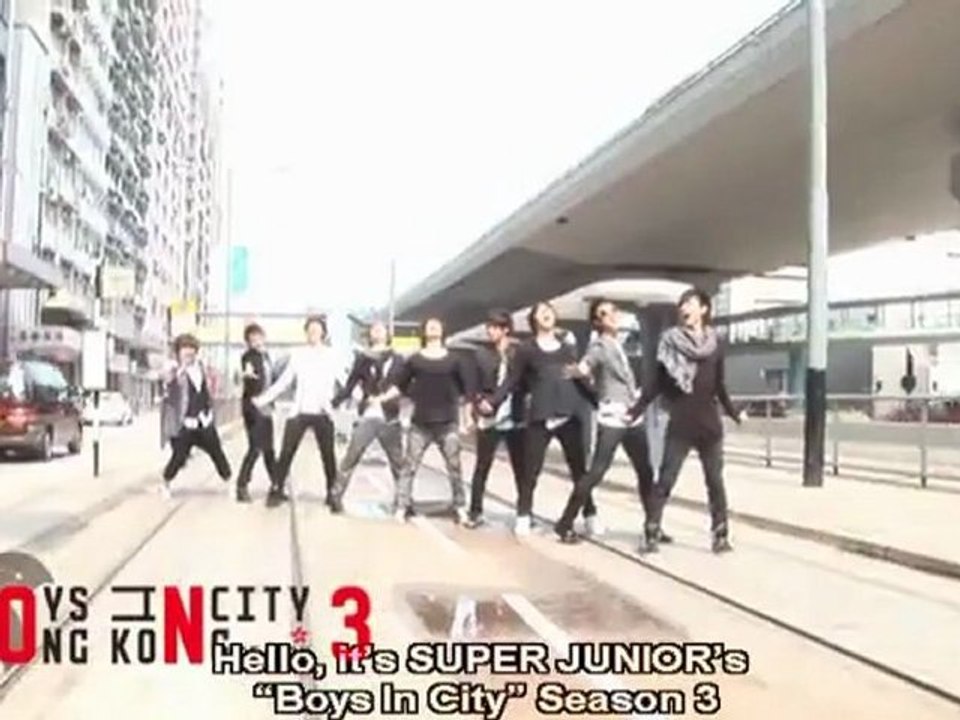 [Eng Sub] Boys in City Season 3 Ep. 1 -- feat. Super Junior in Hong Kong