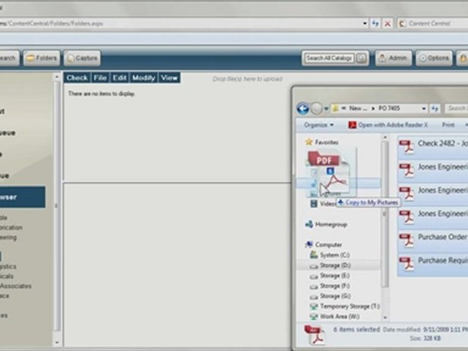General Overview - Content Central - Document Management Software