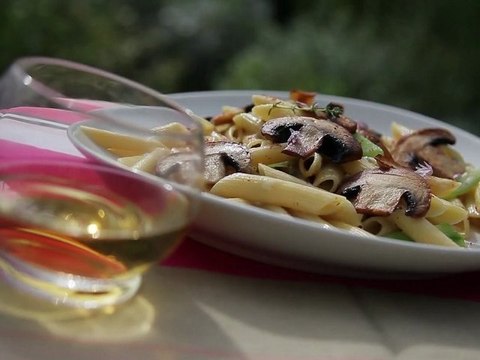 Sweet Recette d'Olivier Straehli - Risotto de pâtes au gorgonzola et champignons