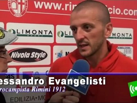 Calcio interviste post Rimini-Trivento 1