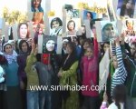 Nusaybin'de Kadın'a Şiddet Yürüyüş İle Protesto Edildi