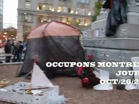 Documentaire Occupons Montréal - Occupy - part 4