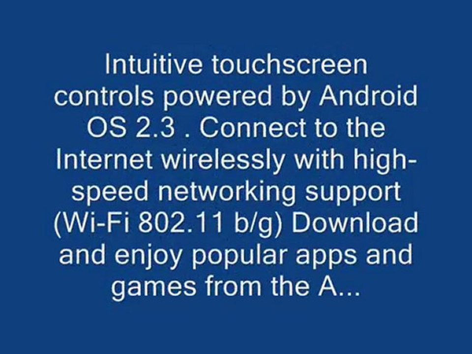 Coby Kyros 7-Inch Android 2.3 4 GB Internet Touchscreen Tablet -