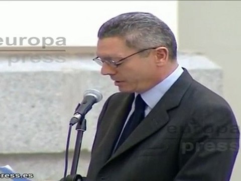 Gallardón: La Monarquía mantiene unida España