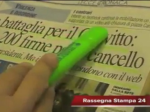Leccenews24 Notizie dal Salento in Tempo Reale: Rassegna Stampa 29 Novembre