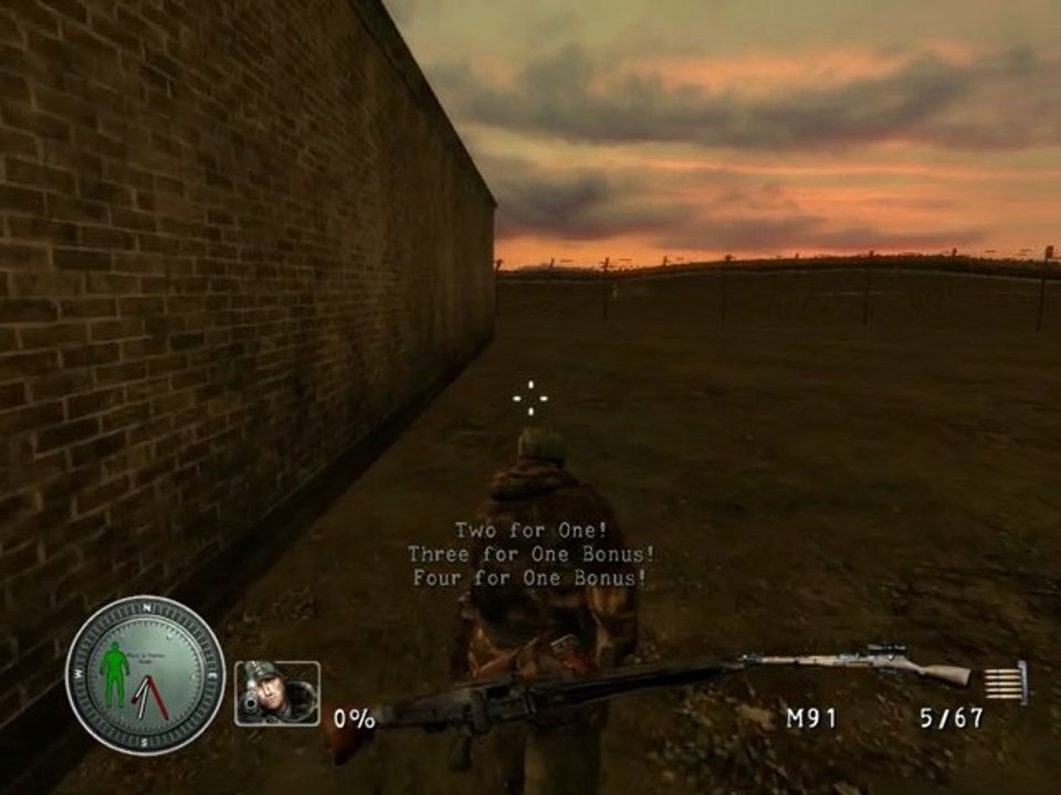 Sniper Elite - Six in one line