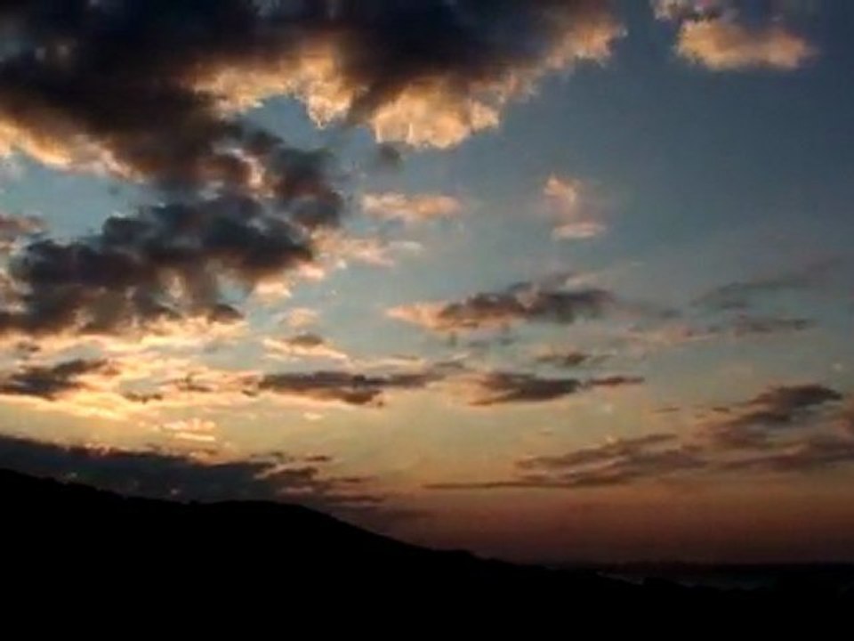 November Timelapse From Propriano (Corsica) Film Time-lapse accéléré en Corse dans le Valinco