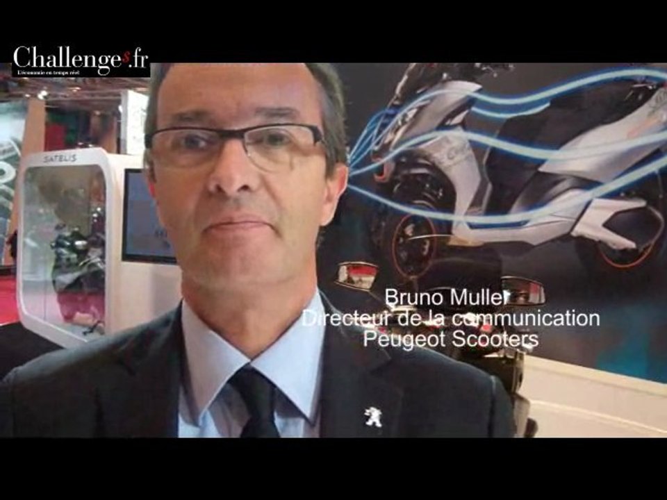 Peugeot Scooters se lance sur le marché du trois-roues