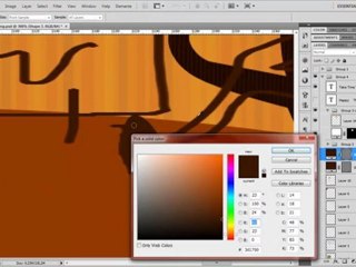 Photoshop CS5 Tutorial. How to Design a Thanksgiving WordPress Theme. Part 1