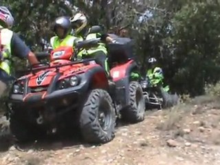 Les quadeurs en dévers...