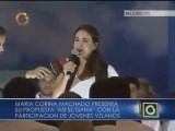 María Corina Machado ofrece becas de 1.500 bolívares