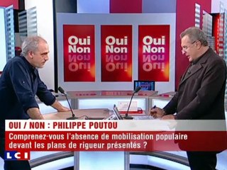 Interview de Philippe Poutou dans le Oui/Non de de Michel Field sur LCI le 28/11/11