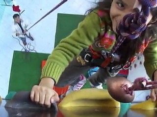 Spor tırmanış shov.