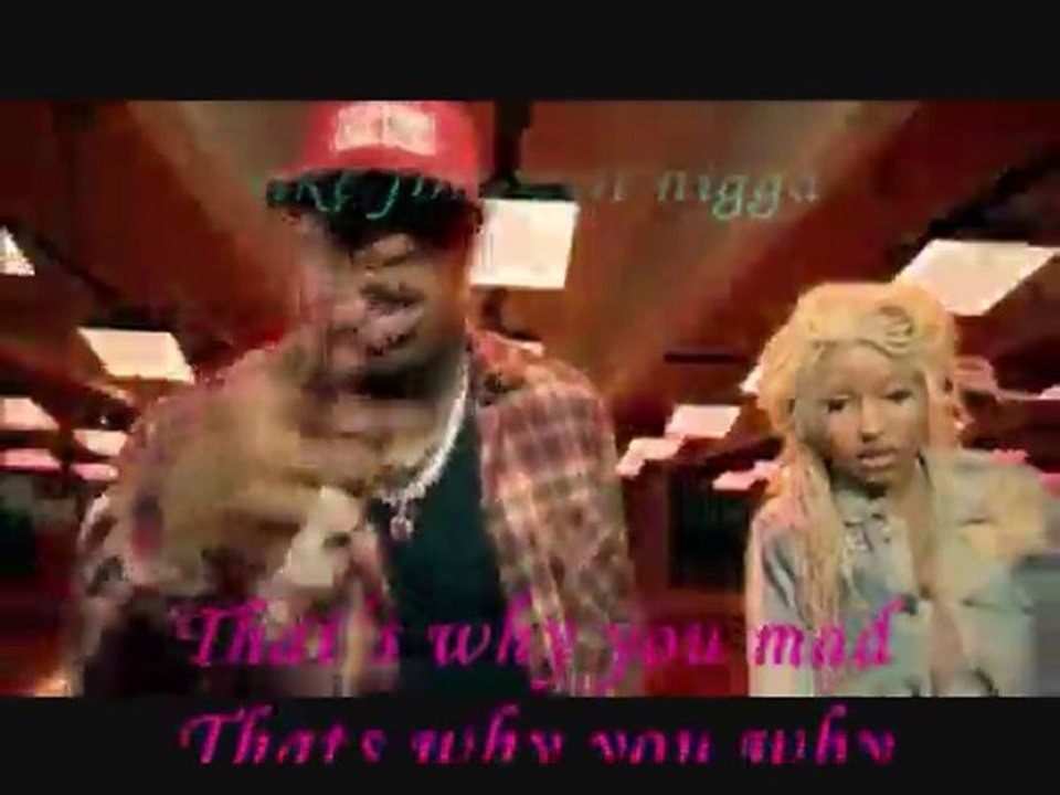 Birdman, Lil Wayne & Nicki Minaj - Y U Mad (Lyrics on Screen)