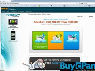 Installing WHMXtra, WHMXtra License from BuycPanel.com
