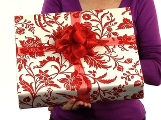 How to make a pom pom bow with wired ribbon