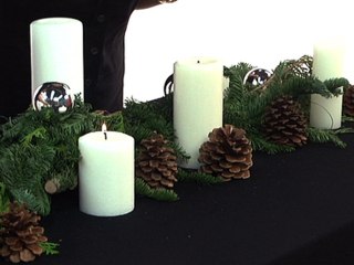 How to make evergreen holiday garlands