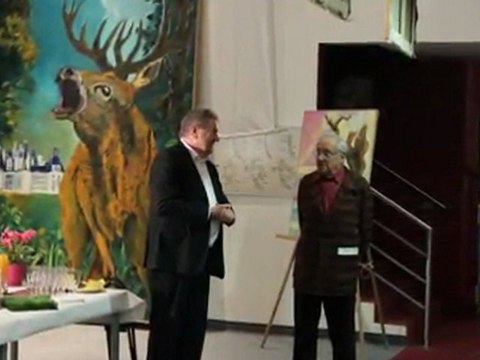 Les huiles grand format de Hubert Damon à la polyclinique de Blois