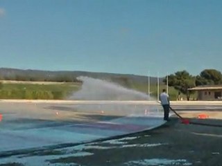 Drift au Castellet avec AutoMaitrise sur la piste Dynamic Drive Control le 27.11.2011