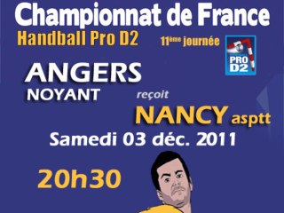ANGERS - NANCY ProD2 handball