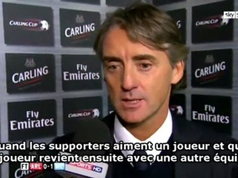 Mancini et le retour de Nasri à Arsenal