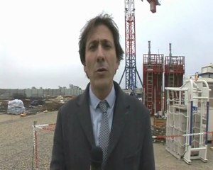 Pose de la 1ère pierre de l'EHPAD de Morangis - 25 novembre 2011