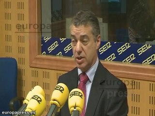 Urkullu cree que Rajoy no apuesta por el despido libre