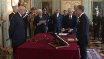 Napolitano - Giuramento del Ministro Filippo Patroni Griffi