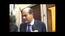 Bersani - Il Governo Monti una grande squadra che rasserena l'aria nel Paese