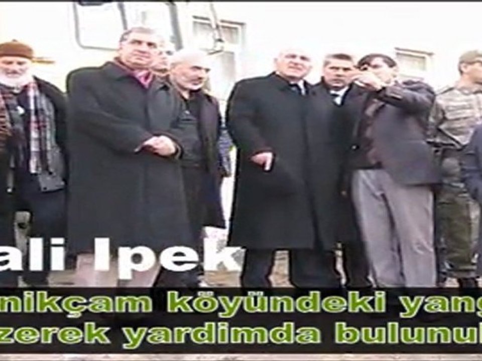 Vali İpek Yanıkçam köyünde