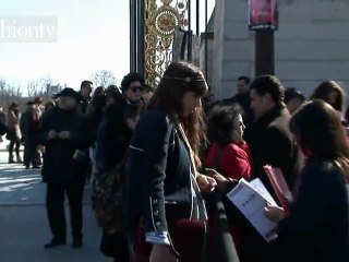 Leonard Arrivals Winter 2012 Paris Fashion Week | FTV