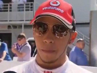 Lewis Hamilton Because Im black