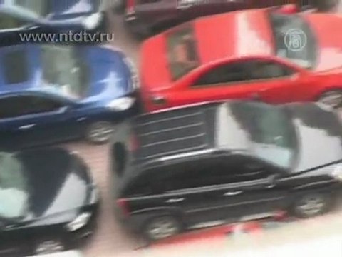 Самая наполненная автостоянка в мире в Китае