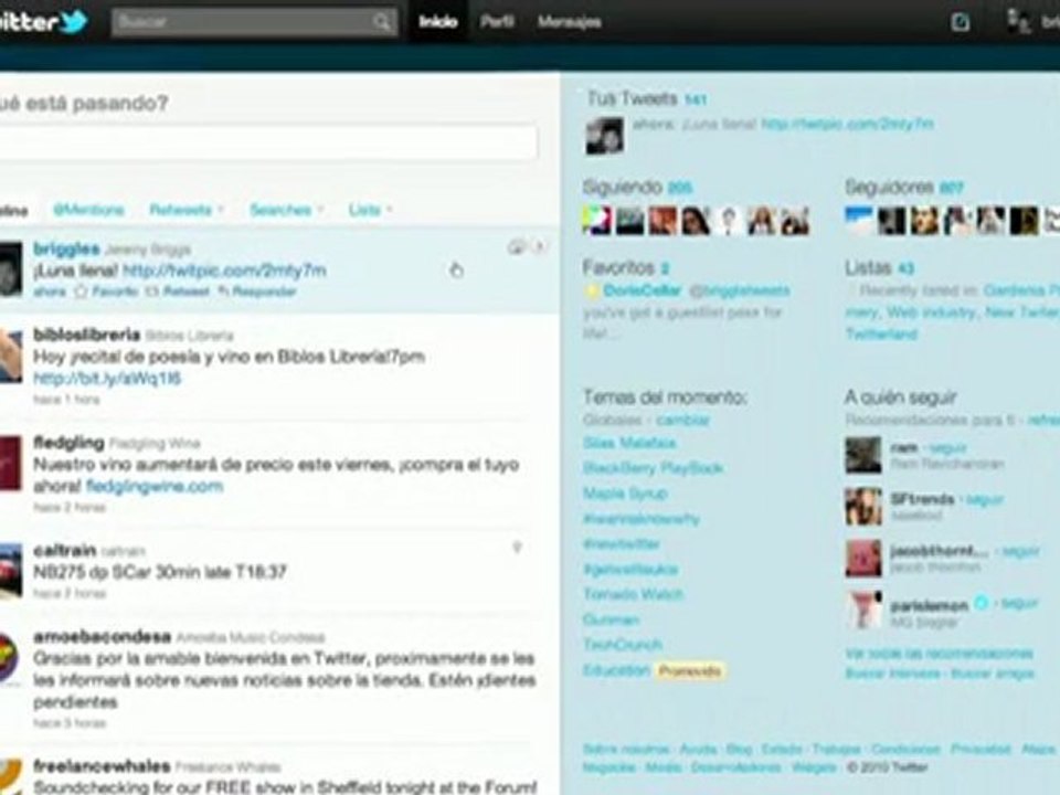 Twitter la mejor manera de descubrir lo que está pasando en tu mundo - Recomendado por Walter Meade