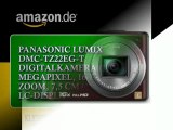Panasonic Lumix DMC-TZ22EG-T Digitalkamera (14 Megapixel, 16-fach opt. Zoom, 7,5 cm