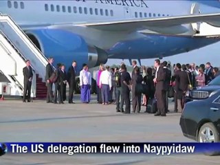 Clinton on historic Myanmar visit
