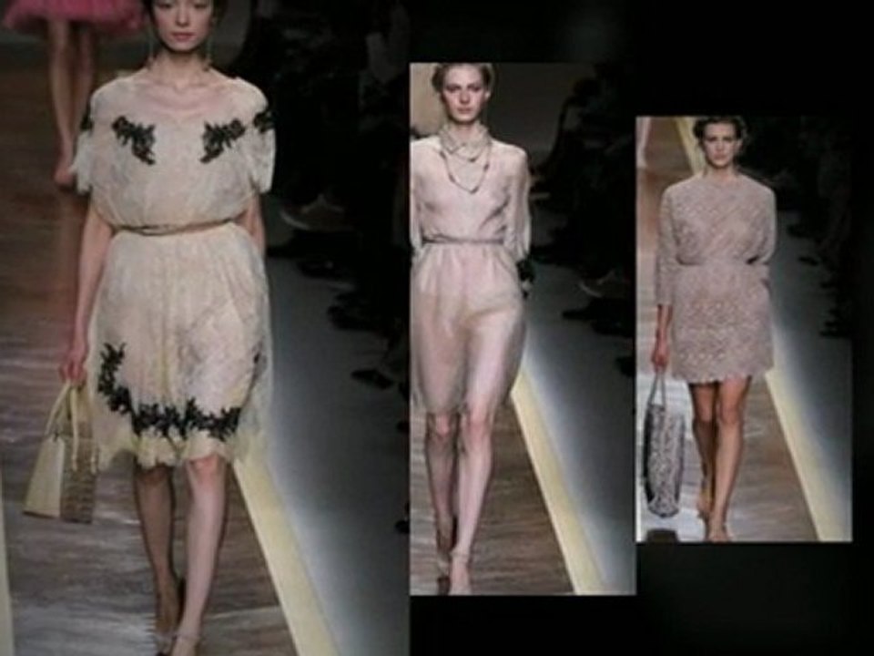 Valentino, the Italian designer present his Spring/Summer 2012 collection in Paris.
