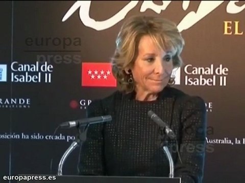 Aguirre inaugura una exposición de Leonardo da Vinci