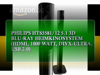 Philips HTS5581/12 5.1 3D Blu-Ray Heimkinosystem