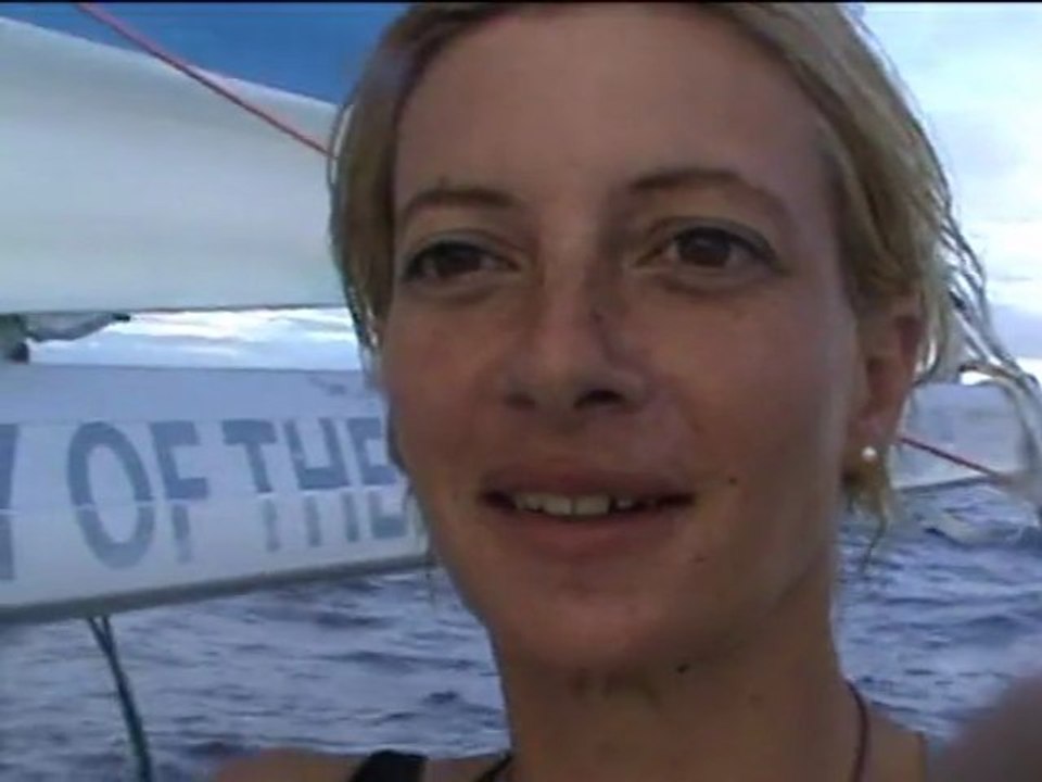 TRANSAT 6,50  - Fabienne Robin- enorme grain